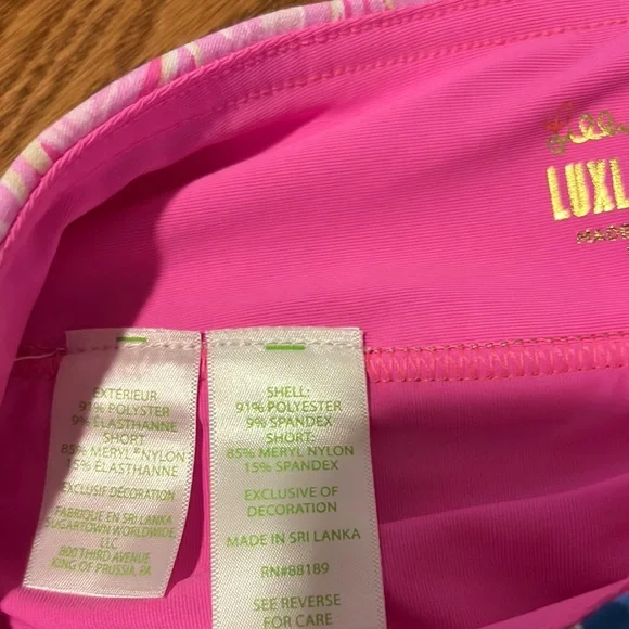 Lilly Pulitzer Monica Scallop Hem Golf  Skirt Resort Wear - Picture 8 of 8